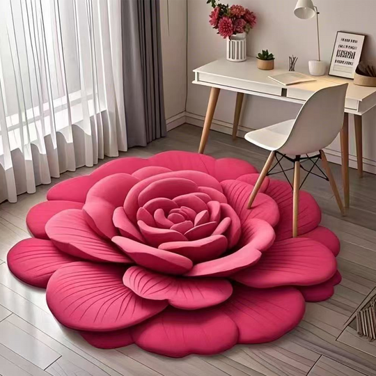🔥2025 Neues Produkt 🌸 Floral Plüsch &amp; Kieselgur Bodenmatte