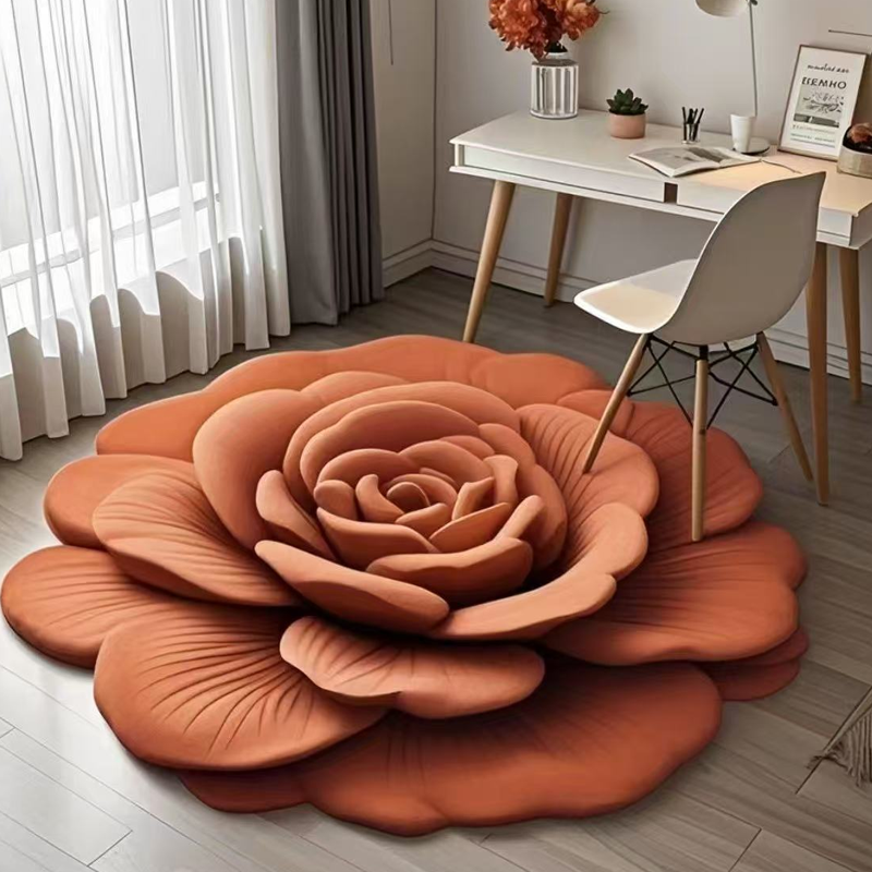 🔥Nuovo prodotto 2025 🌸 Tappetino floreale in peluche e terra di diatomee