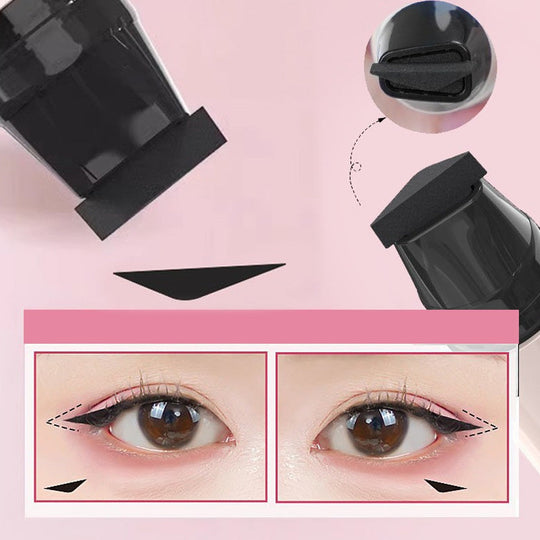💜💜LAATSTE DAG – KOOP 1, KRIJG 1 GRATIS💜💜 Draaiende eyelinerstempel: Perfecte eyeliner in 5 seconden – voor beginners &amp;  Professioneel, waterdicht &amp;  nauwkeurig
