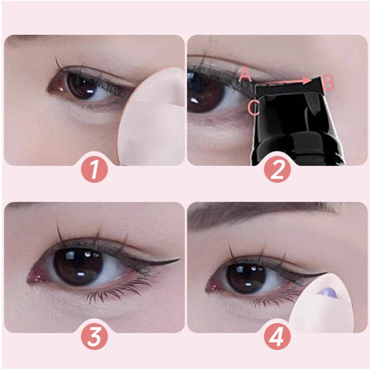 💜💜LAATSTE DAG – KOOP 1, KRIJG 1 GRATIS💜💜 Draaiende eyelinerstempel: Perfecte eyeliner in 5 seconden – voor beginners &amp;  Professioneel, waterdicht &amp;  nauwkeurig