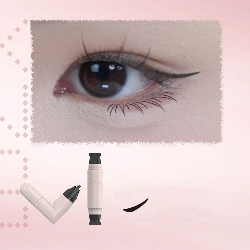 💜💜LAATSTE DAG – KOOP 1, KRIJG 1 GRATIS💜💜 Draaiende eyelinerstempel: Perfecte eyeliner in 5 seconden – voor beginners &amp;  Professioneel, waterdicht &amp;  nauwkeurig