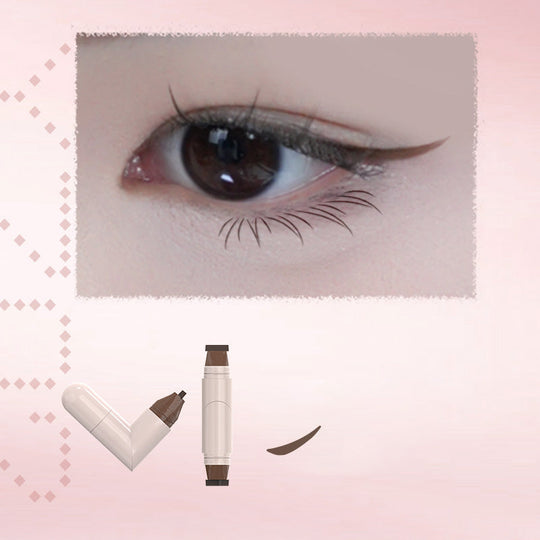 💜💜LAATSTE DAG – KOOP 1, KRIJG 1 GRATIS💜💜 Draaiende eyelinerstempel: Perfecte eyeliner in 5 seconden – voor beginners &amp;  Professioneel, waterdicht &amp;  nauwkeurig