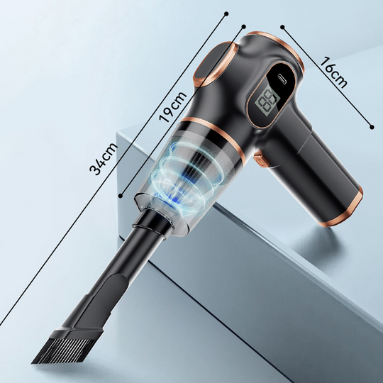 🔋 50% RABATT! ✨ Kabelloser Handstaubsauger mit Saug- &amp; Blasfunktion – Leistungsstark, Vielseitig Einsetzbar &amp; Einfache Leerung 🏎️