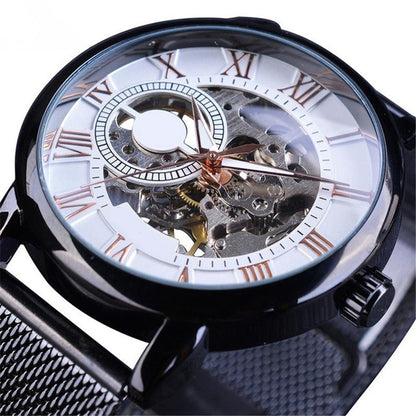 ⏳Offerta speciale a tempo limitato⌛Orologi da uomo scheletrati con lunetta meccanica