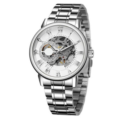 ⏳Offerta speciale a tempo limitato⌛Orologi da uomo scheletrati con lunetta meccanica