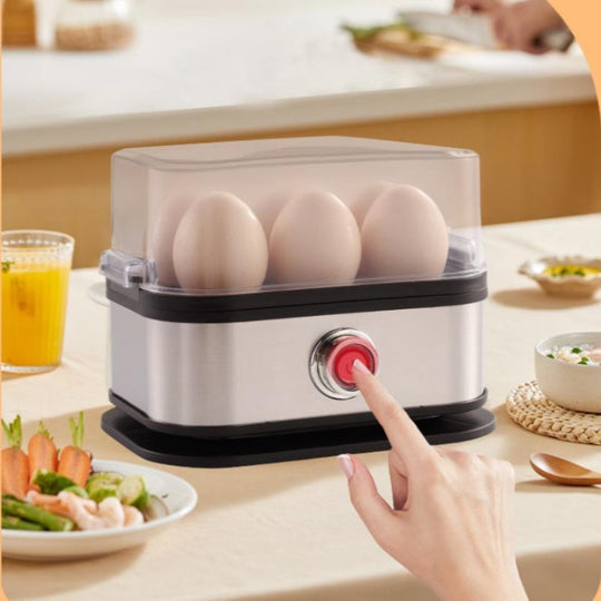 🥚✨ Multifunktionaler Eierdämpfer mit Dampfheiztechnologie – Schnelles Garen + Vielseitig! ✨