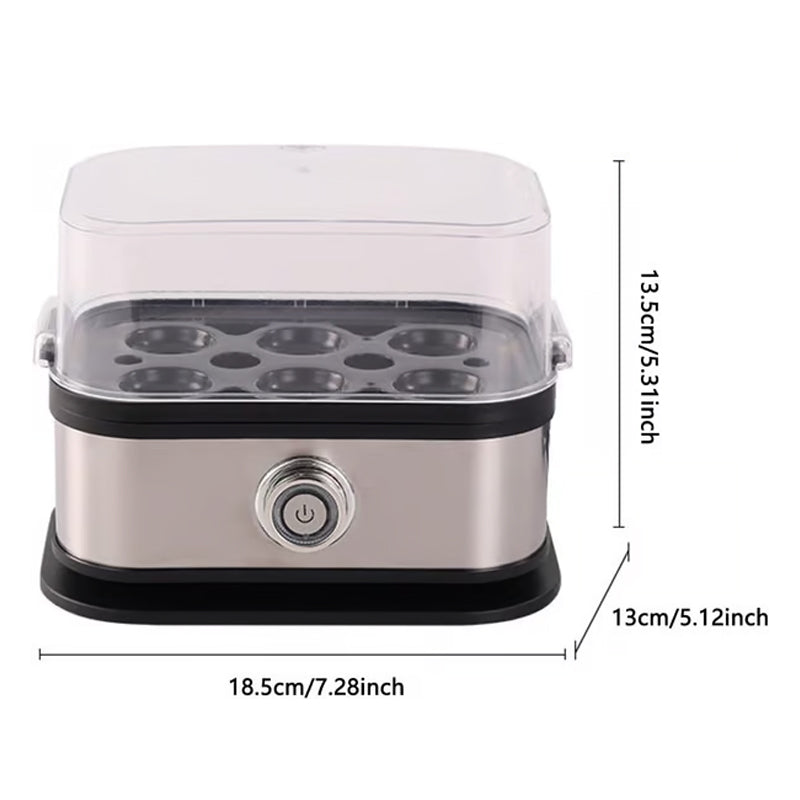 🥚✨ Multifunktionaler Eierdämpfer mit Dampfheiztechnologie – Schnelles Garen + Vielseitig! ✨