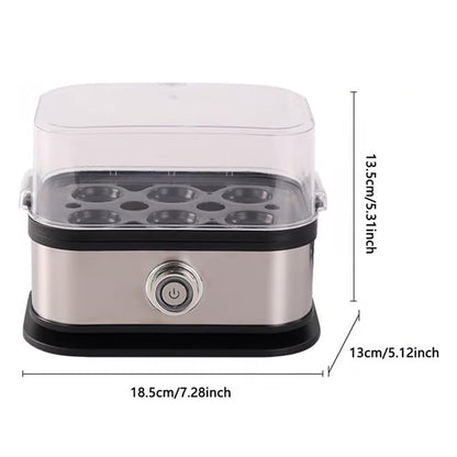 🥚✨ Multifunktionaler Eierdämpfer mit Dampfheiztechnologie – Schnelles Garen + Vielseitig! ✨