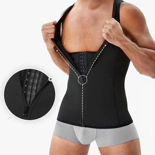 ⚡2026 Heißer Verkauf 50% OFF 🔥Herren Reißverschluss Taille Trainer Trimmer Weste