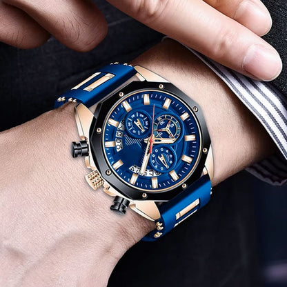 📢📢 Flash Sale: Nur noch 3 Stunden! ⏰⏰——Großes Zifferblatt Kalender Quarz Business Uhr