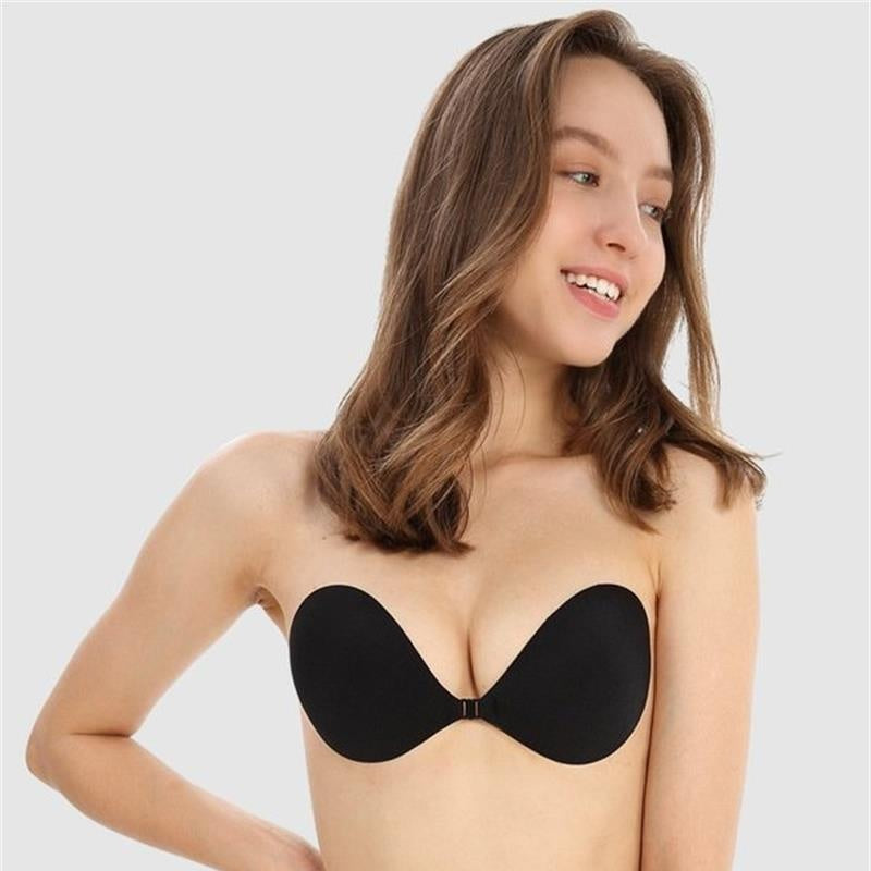 ✨Buy 2 Get 1 Free | Front Closure Adhesive Invisible Push-Up Bra (2 Pairs)