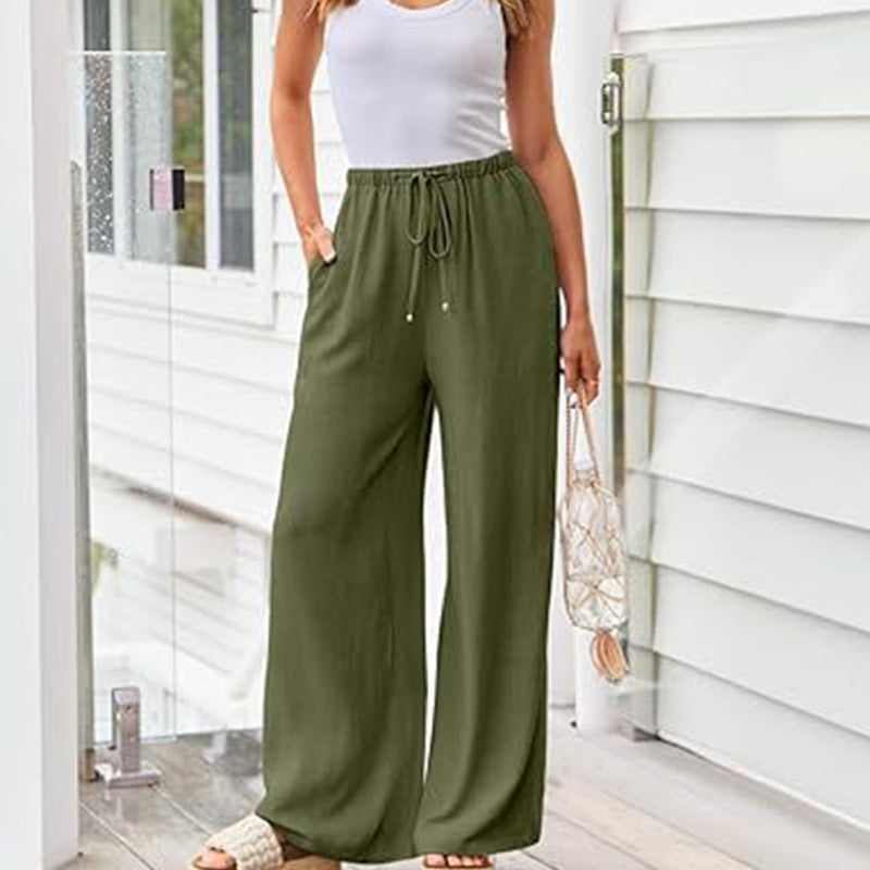 🌷Sommer-Sonderangebot: 49 % Rabatt🍃👖Lässige, leichte, einfarbige Damenhose