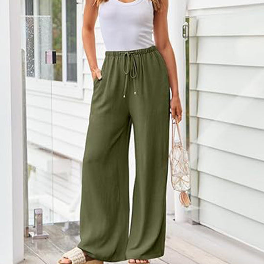 🌷Sommer-Sonderangebot: 49 % Rabatt🍃👖Lässige, leichte, einfarbige Damenhose