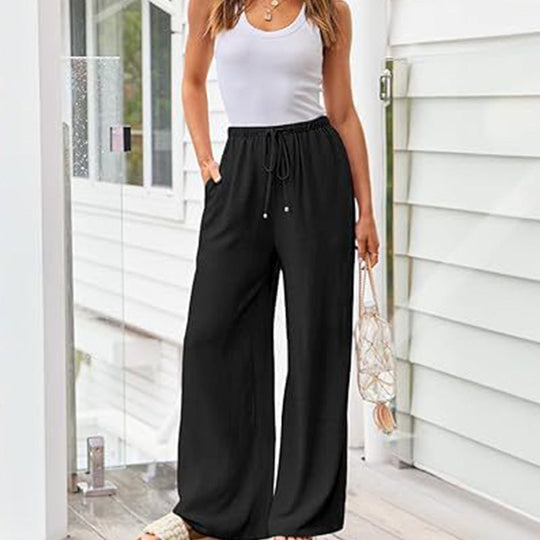 🌷Sommer-Sonderangebot: 49 % Rabatt🍃👖Lässige, leichte, einfarbige Damenhose