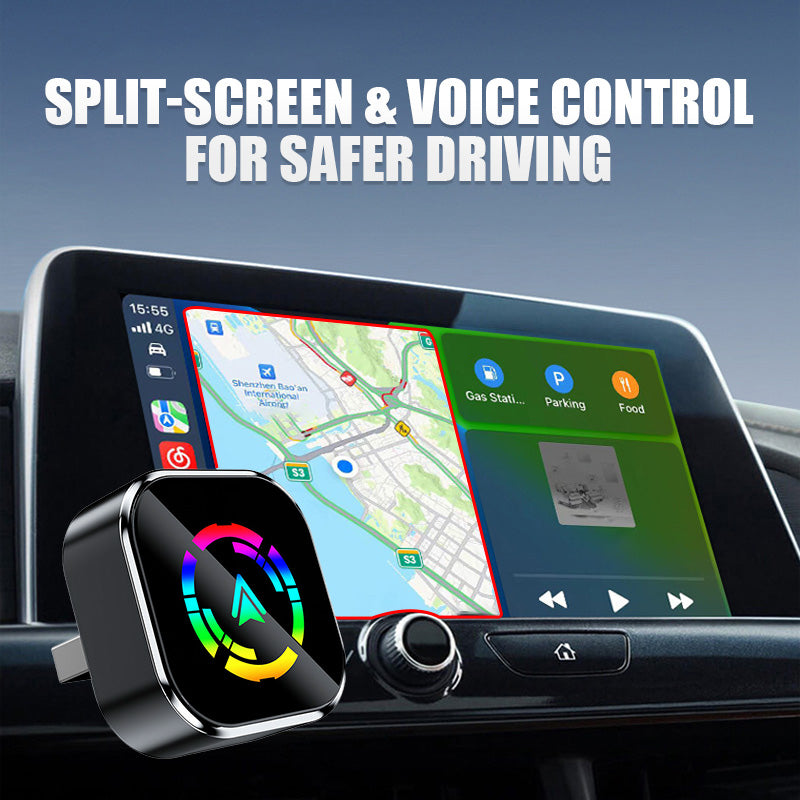 🚗📱 2-in-1 Wireless Adapter: Kabellos Auto-Connect für iPhone & Android – Fahrsicherheit & Freiheit genießen! 🔋🎉