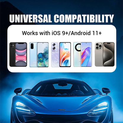 🚗📱 2-in-1 Wireless Adapter: Kabellos Auto-Connect für iPhone & Android – Fahrsicherheit & Freiheit genießen! 🔋🎉