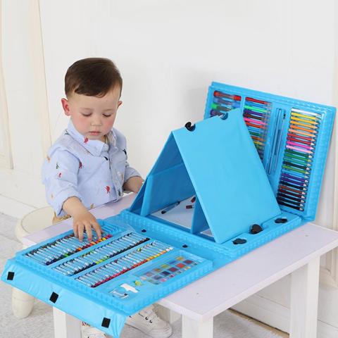 🎨 60% RABATT JETZT! ✨ Deluxe 6-in-1 Kreativ-Kunstset - Enthält Malwerkzeuge &amp; 12 Farben für die Entwicklung kindlicher Fantasie 🧑‍🎨🌟