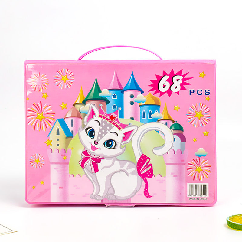 🎨 60% RABATT JETZT! ✨ Deluxe 6-in-1 Kreativ-Kunstset - Enthält Malwerkzeuge &amp; 12 Farben für die Entwicklung kindlicher Fantasie 🧑‍🎨🌟