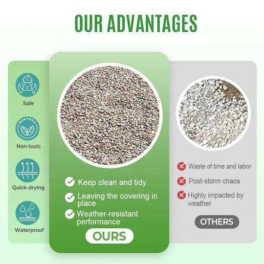 ⏳Descuento del 50% por tiempo limitado🌿 Adhesivo paisajístico ultrafuerte | Secado en 2 h | Mantiene TODO en su lugar &amp; Ubicación | Resistente a la intemperie &amp; durable