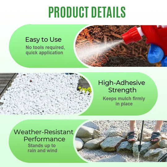 ⏳Descuento del 50% por tiempo limitado🌿 Adhesivo paisajístico ultrafuerte | Secado en 2 h | Mantiene TODO en su lugar &amp; Ubicación | Resistente a la intemperie &amp; durable