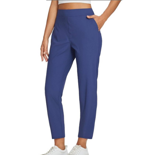 ⏳LIMITED OFFER 70% OFF🌞Women’s Fitted High-Waisted Zip-Pocket Trousers👖Lightweight, Breathable, Soft 26"/27" Ankle Pants with Zipper Pockets