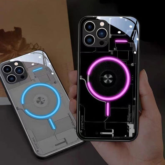 Futuristische, leuchtende Handyhülle für iPhone