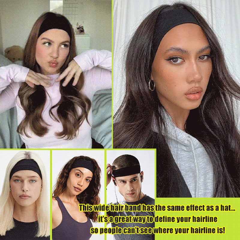 ✨HOT SALE✨Elastic Non-Slip Solid Color Headband