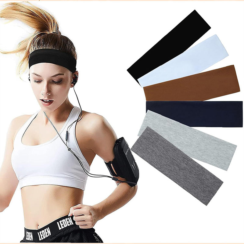 ✨HOT SALE✨Elastic Non-Slip Solid Color Headband