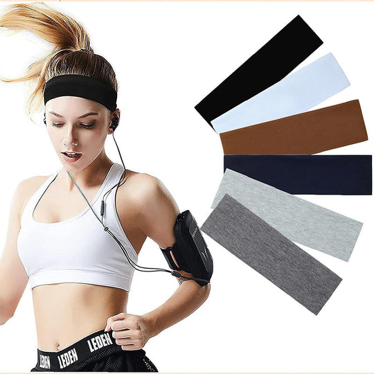 ✨HOT SALE✨Elastic Non-Slip Solid Color Headband