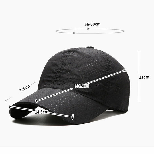 🧢 50% RABATT! ⚾ Stilvolle Mesh-Baseballkappe – Atmungsaktiv, Verstellbarer Verschluss &amp; Perfekt für Sport &amp; Alltag ☀️