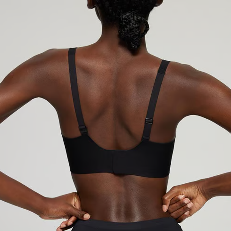 2-teiliges Set 💕 Kabellose Jelly-BHs für Damen, bequem, kabellos, Push-up-BHs, nahtlose T-Shirt-BHs, BHs mit tiefem V-Ausschnitt für jeden Tag