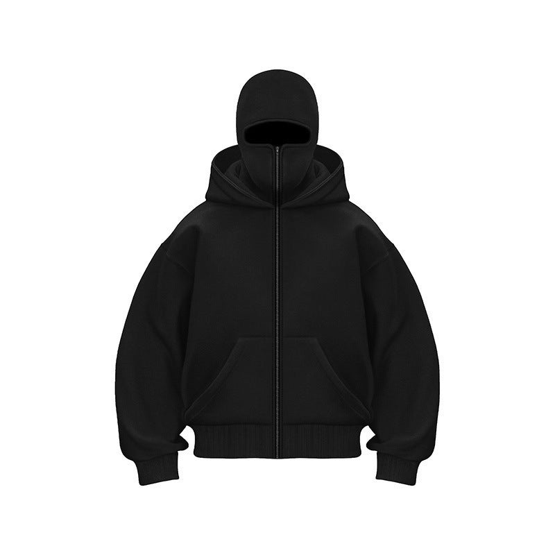 🔥Black-Friday-Mega-Angebot – 50 % Rabatt! Ninja Zip-Up Hoodie für Herren &amp; Damen – Rundumschutz