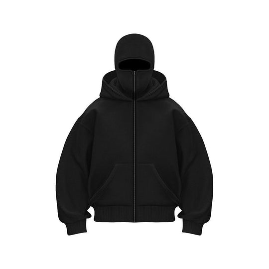 🔥Black-Friday-Mega-Angebot – 50 % Rabatt! Ninja Zip-Up Hoodie für Herren &amp; Damen – Rundumschutz