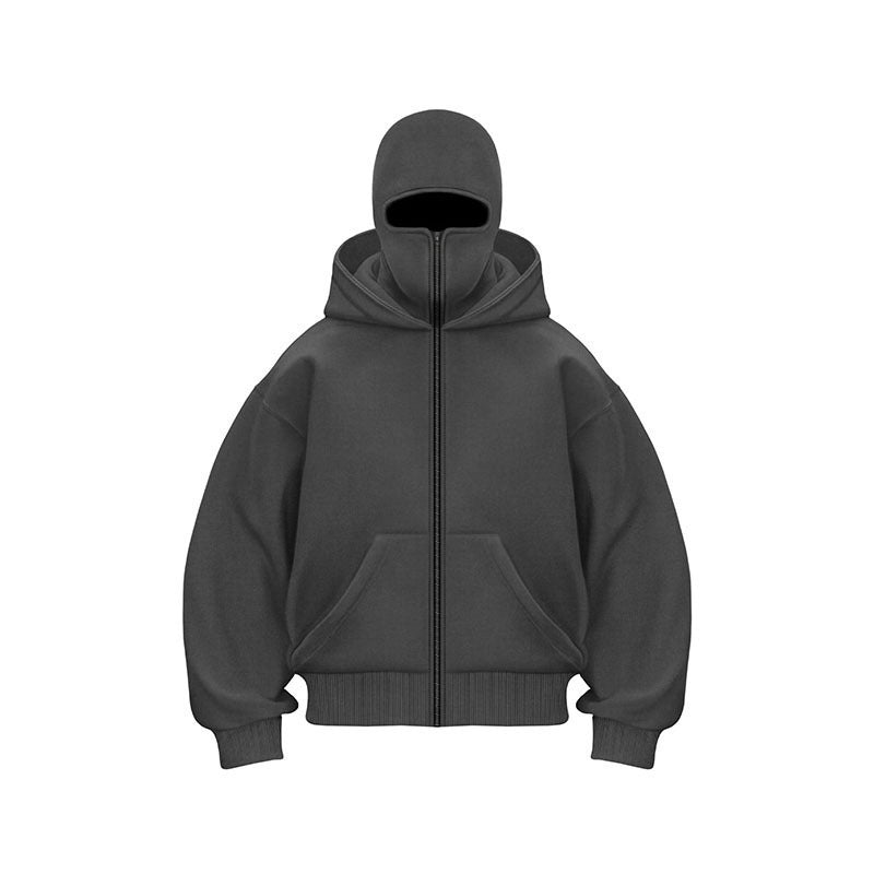 🔥Black-Friday-Mega-Angebot – 50 % Rabatt! Ninja Zip-Up Hoodie für Herren &amp; Damen – Rundumschutz