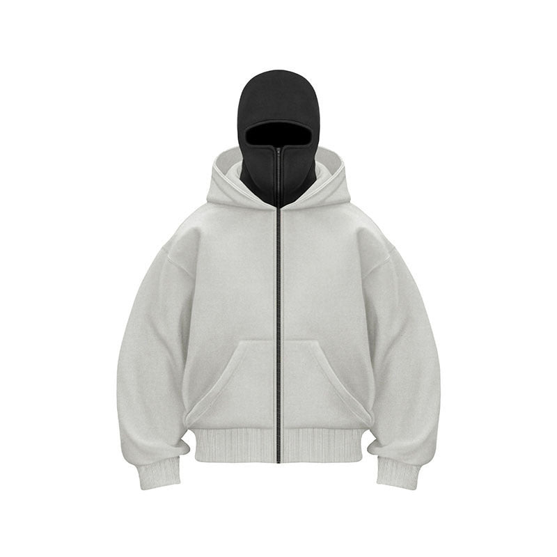 🔥Black-Friday-Mega-Angebot – 50 % Rabatt! Ninja Zip-Up Hoodie für Herren &amp; Damen – Rundumschutz