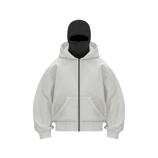 🔥Black-Friday-Mega-Angebot – 50 % Rabatt! Ninja Zip-Up Hoodie für Herren &amp; Damen – Rundumschutz