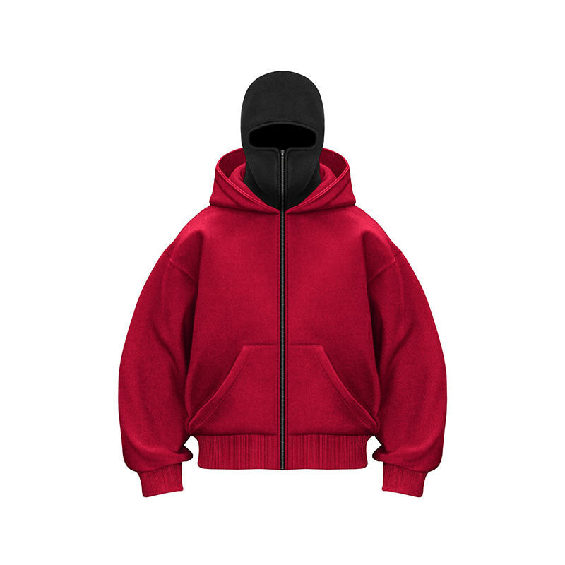 🔥Black-Friday-Mega-Angebot – 50 % Rabatt! Ninja Zip-Up Hoodie für Herren &amp; Damen – Rundumschutz