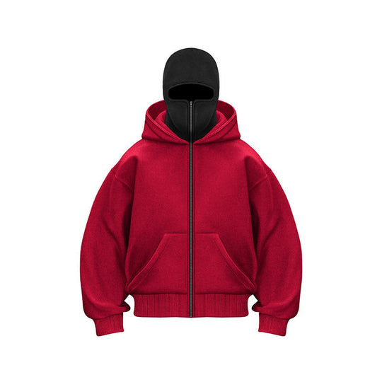 🔥Black-Friday-Mega-Angebot – 50 % Rabatt! Ninja Zip-Up Hoodie für Herren &amp; Damen – Rundumschutz