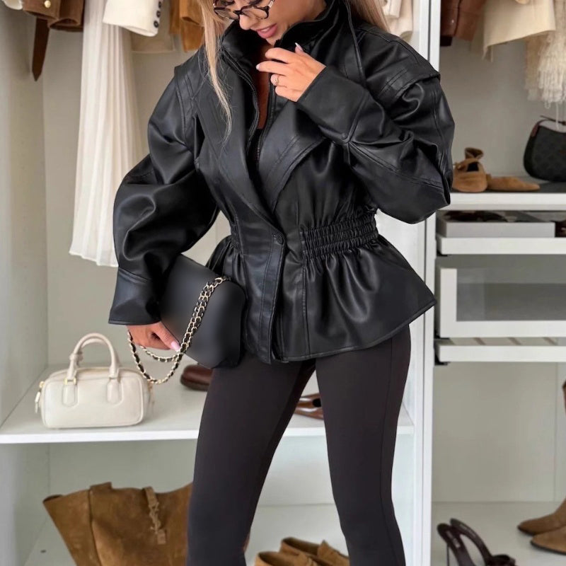 🌟Klassischer Notched-Lapel-Jacke in Einfarb-Design – Minimalistisch &amp; Hochwertig