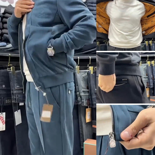 High-End-Sonderedition in limitierter Auflage - zweiteiliges Set aus Freizeitjacke und -hose für Herren🔥Kostenloser Versand