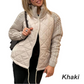 🍂Spätherbst/Frühwinter Angebote❄️Damen Strick Patchwork Puffy Jacke