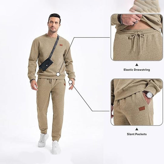 2-teiliges Sportset für Herren – Sweatshirt und Jogginghose