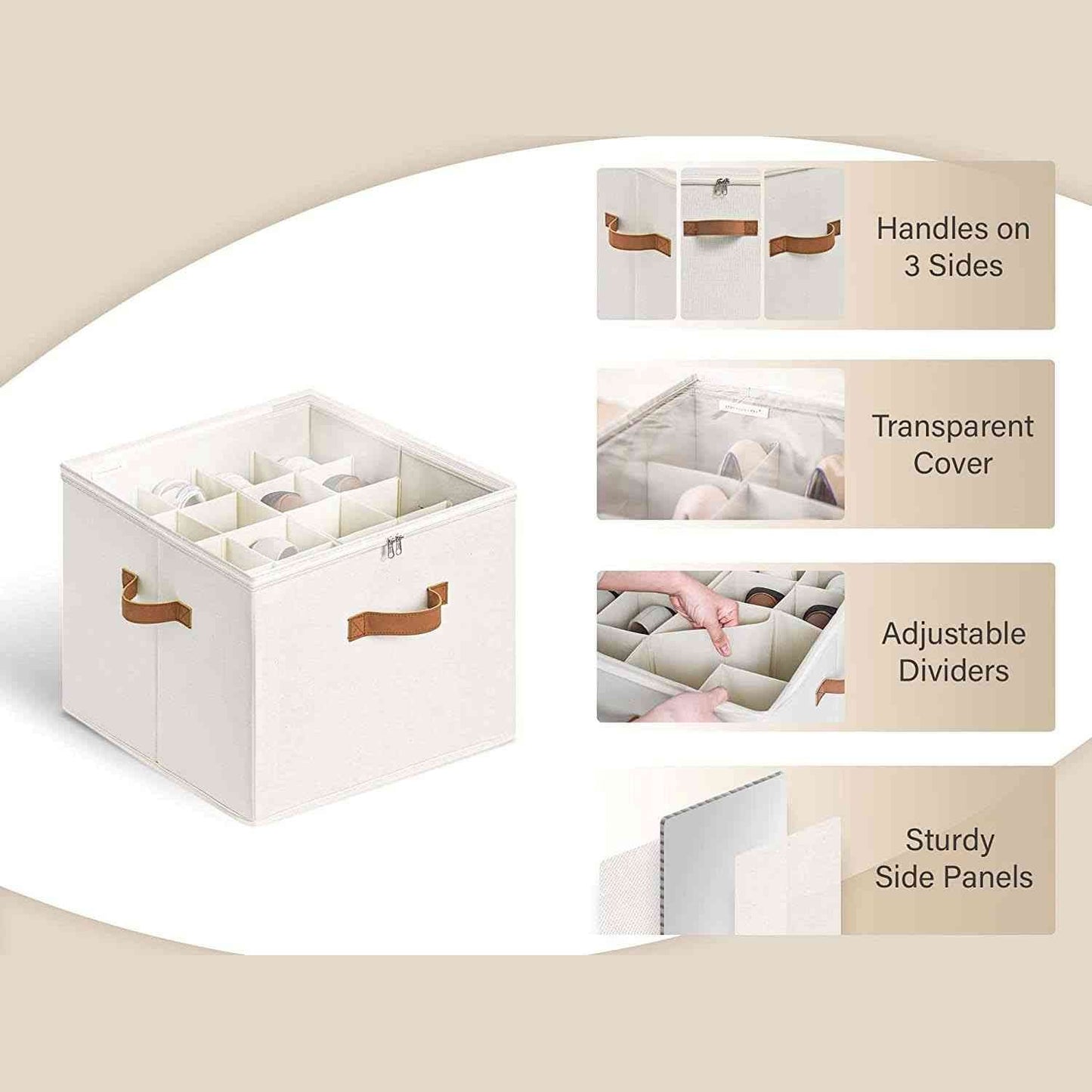 👟 Transparente, faltbare PVC-Schuhbox, wasserdichter Schuhorganizer fürs Büro