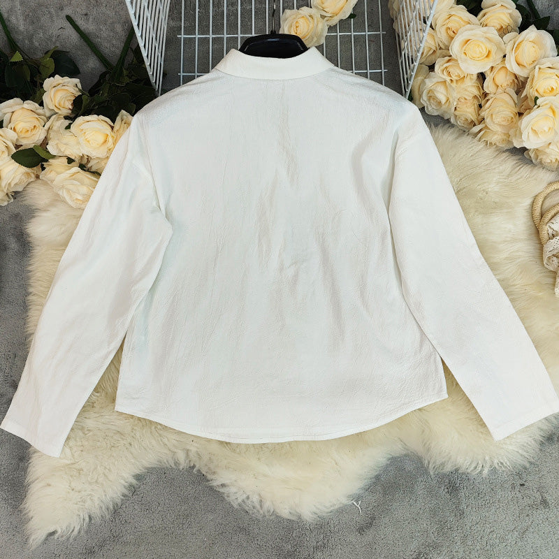 👔✨ 50 % RABATT! Løs, allsidig damebluse – lett, avslappet &amp;  Perfekt for hverdagslivet og kontoret ✨