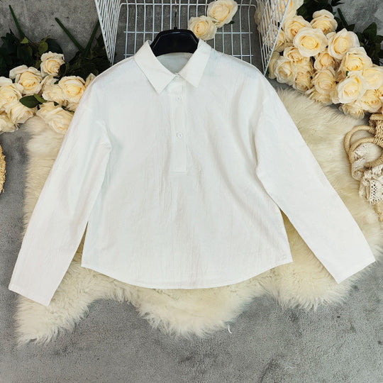 👔✨ 50 % RABATT! Løs, allsidig damebluse – lett, avslappet &amp;  Perfekt for hverdagslivet og kontoret ✨