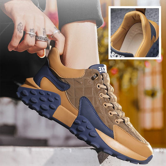 Nuove scarpe sportive e per il tempo libero rialzate, antiscivolo, con plateau