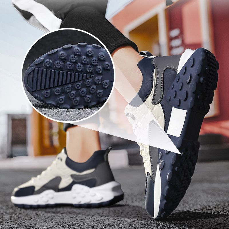 Nuove scarpe sportive e per il tempo libero rialzate, antiscivolo, con plateau
