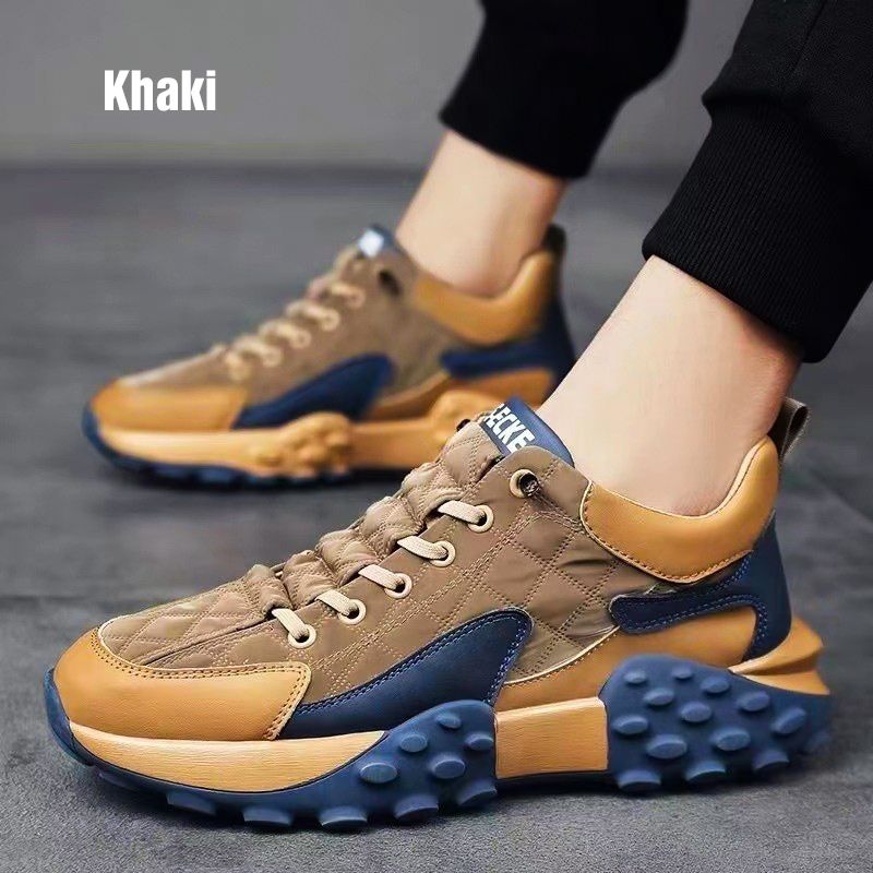 Nuove scarpe sportive e per il tempo libero rialzate, antiscivolo, con plateau