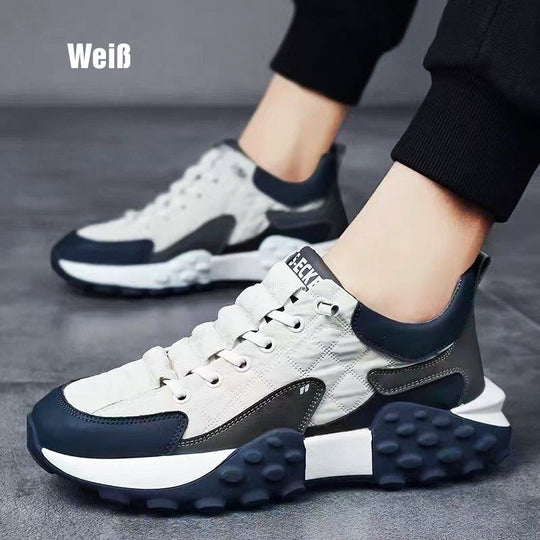 Nuove scarpe sportive e per il tempo libero rialzate, antiscivolo, con plateau