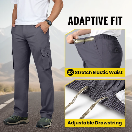 👖🏃 Pantalon cargo multipoches pour homme – matière respirante et coupe moderne pour les activités en extérieur ou en ville 🏙️📦